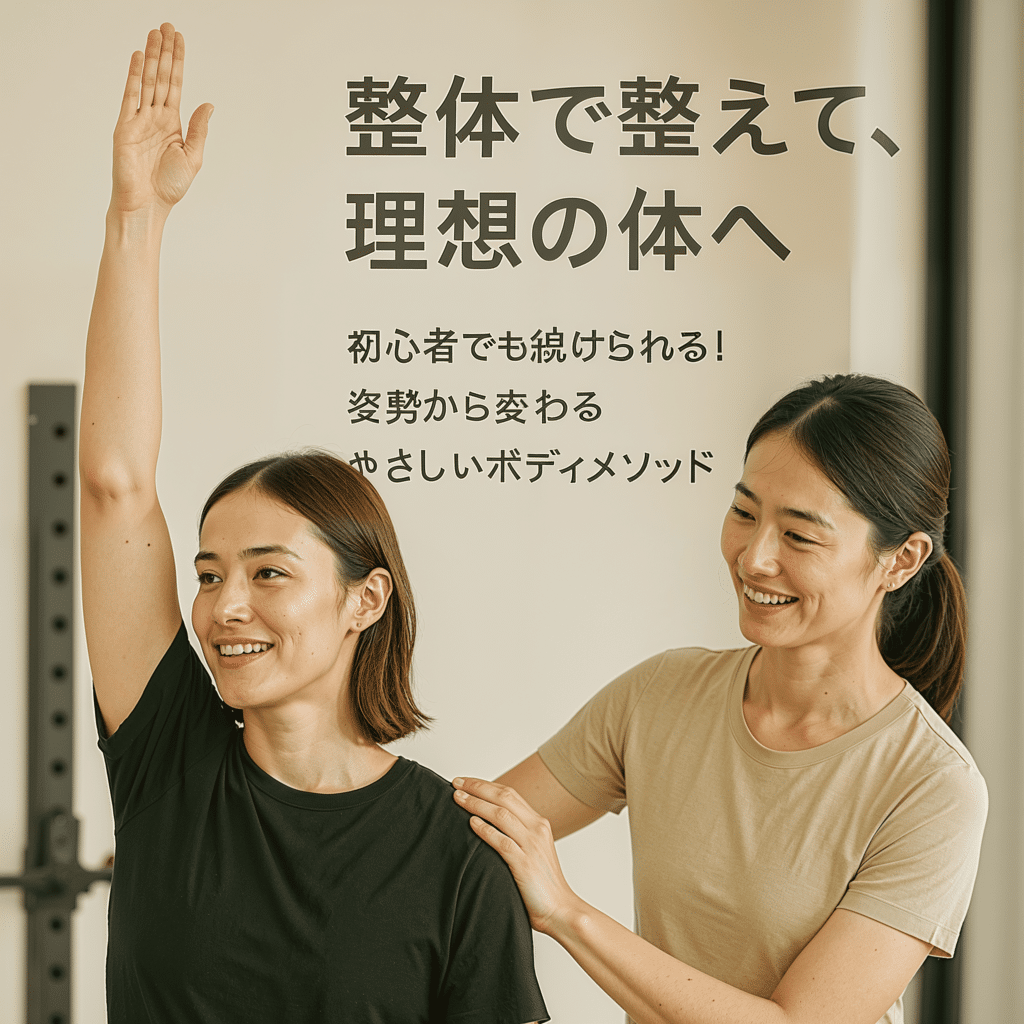 整体とパーソナルトレーニングで変わる 整体とパーソナルトレーニングで変わる